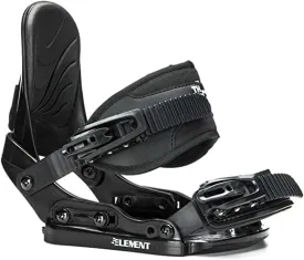 5th Element Stealth Jr Snowboard Bindings for Kids. Universal bindings disc and Hardware for Beginner to Intermediate Snowboard All-Mountain. (Black, JR 1-5)