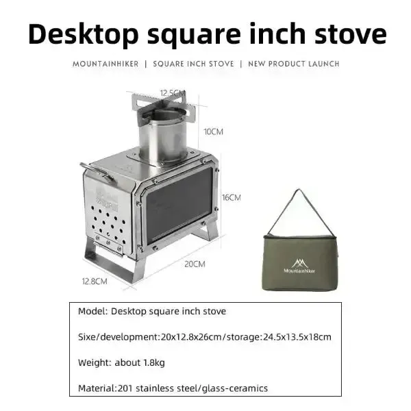 camping wood heater