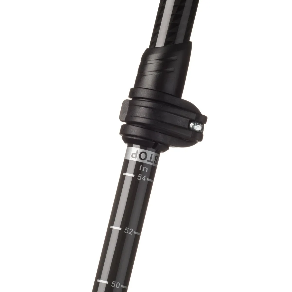 Carbon Fiber Quick Lock Trekking Poles (Cork Grip) - Black