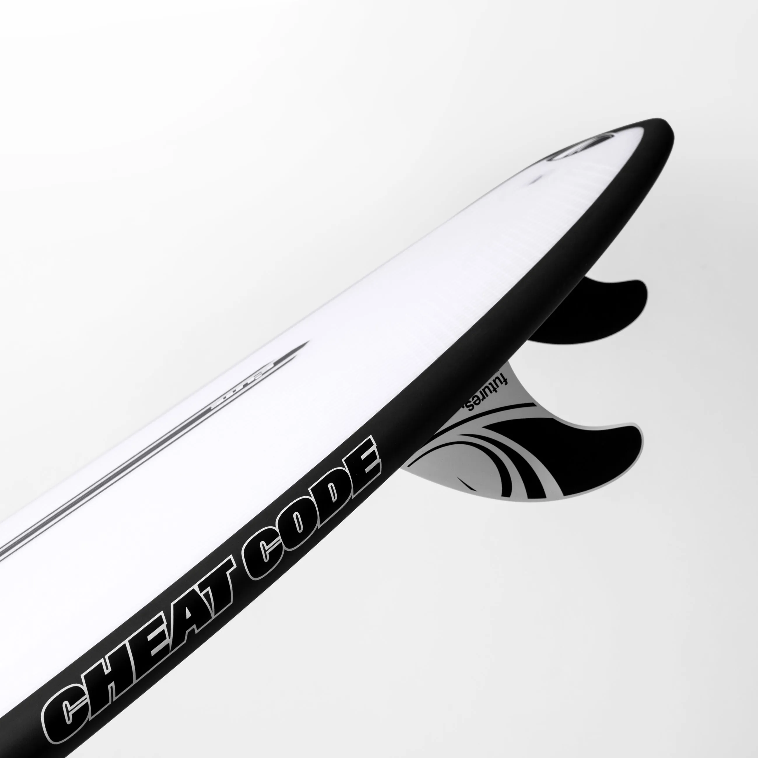 CHEAT CODE (E3 LITE) 5'6" x 19.37 X 2.37 - 27.00L, Squash, 5x  Futures Fin Boxes, Epoxy E3 - ID:875991
