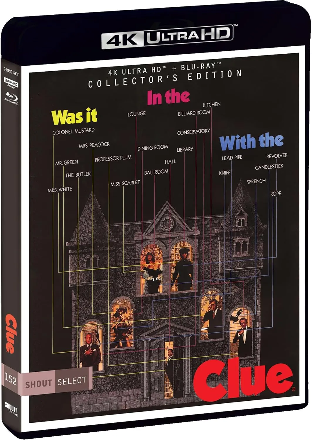 Clue (1985) - Collector's Edition 4K Ultra HD   Blu-ray [4K UHD]