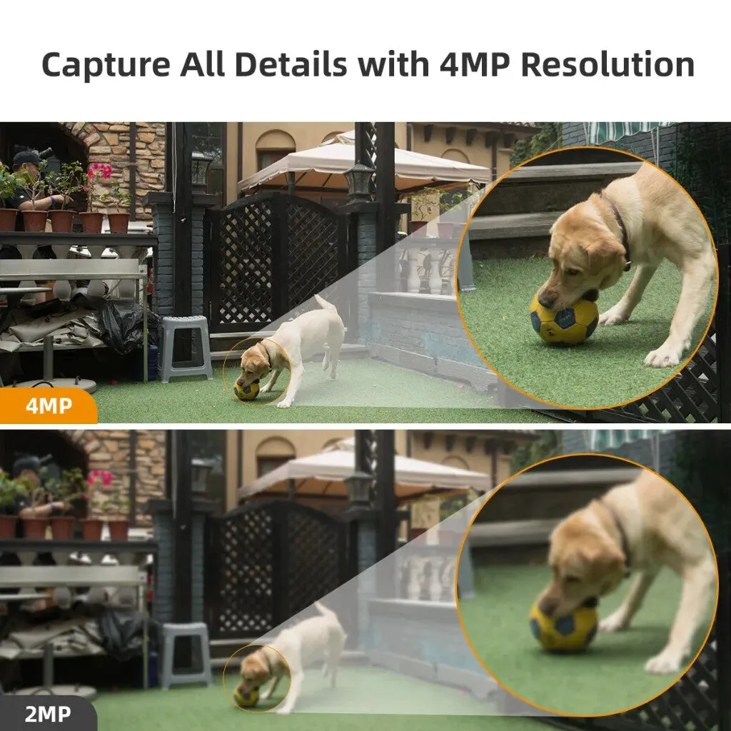 Dahua Imou Bullet 2E 3MP & 5MP IP Security Outdoor Camera Color Night Vision 2 Way Audio Wifi 8x Digital Zoom H.265