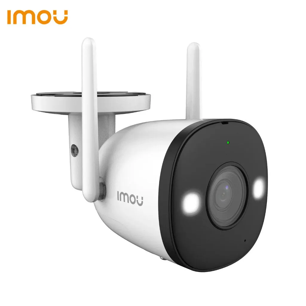 Dahua Imou Bullet 2E 3MP & 5MP IP Security Outdoor Camera Color Night Vision 2 Way Audio Wifi 8x Digital Zoom H.265