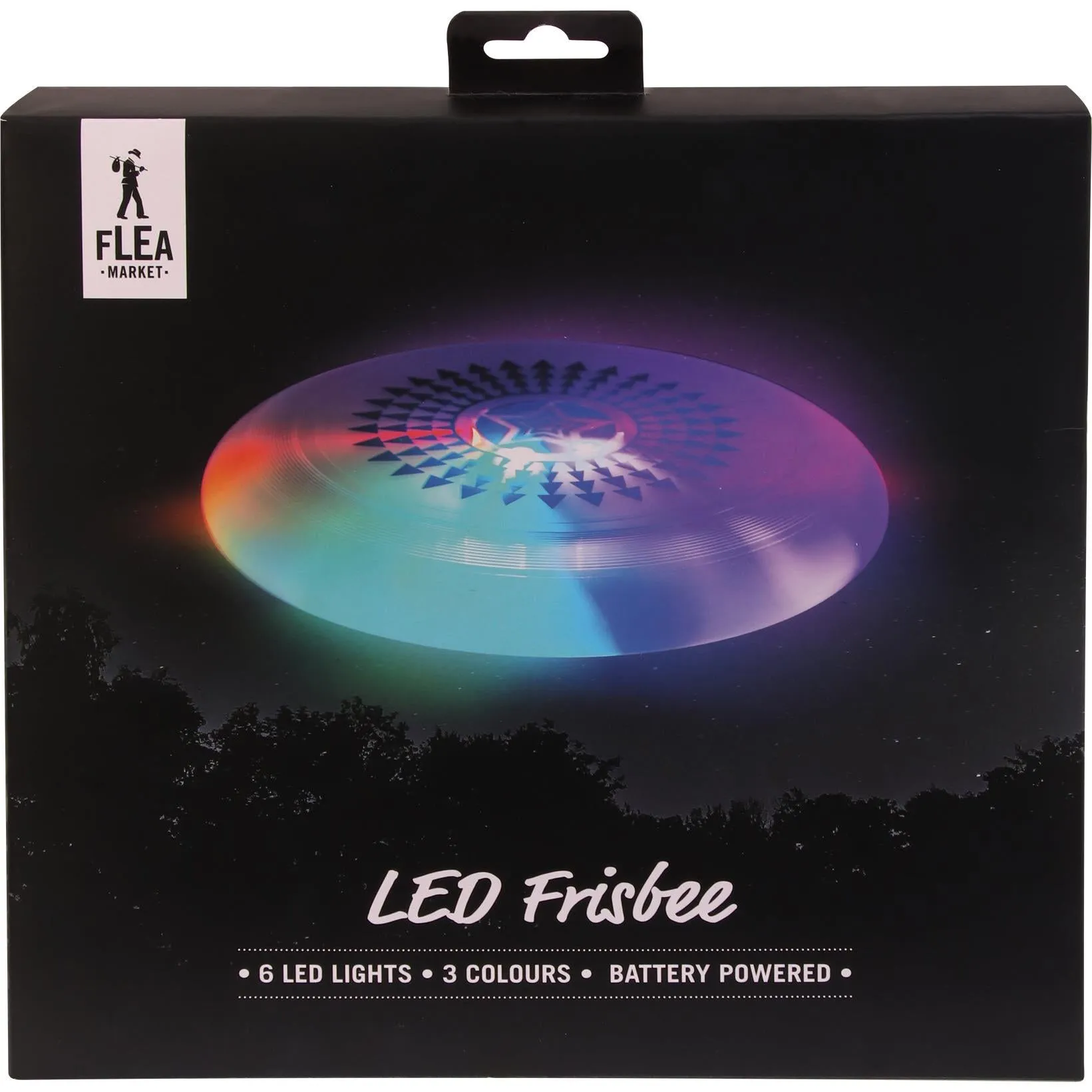 Flea Market LED Flashing Frisbee
