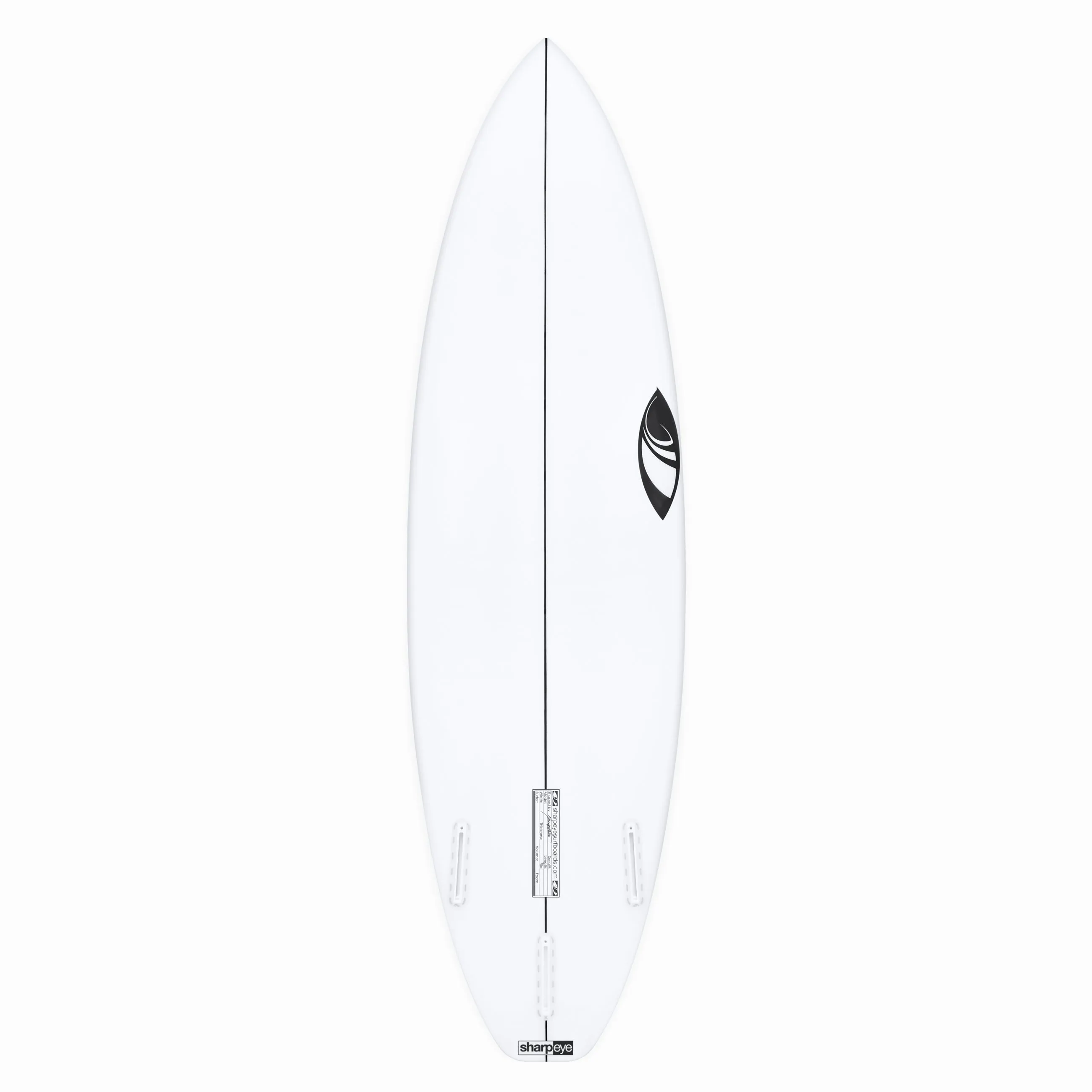 INFERNO 72 5'10" x 19.0 X 2.5 - 28.15L, Squash, 3x  FCS 2 Fin Boxes, PU - ID:937257