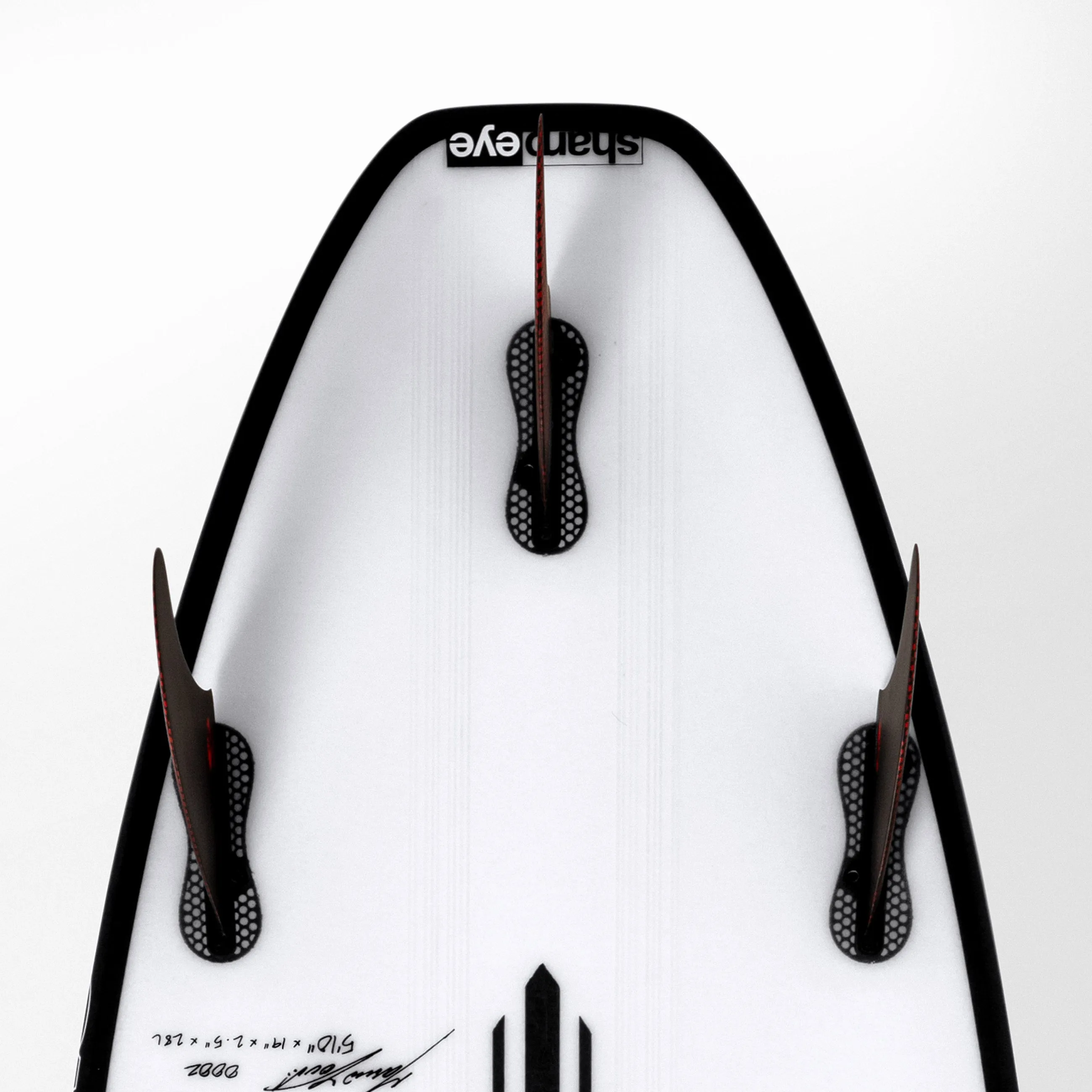 INFERNO 72 (E3 LITE) 6'3" x 19.68 X 2.62 - 33.00L, Squash, 3x  Futures Fin Boxes, Epoxy E3 - ID:875935