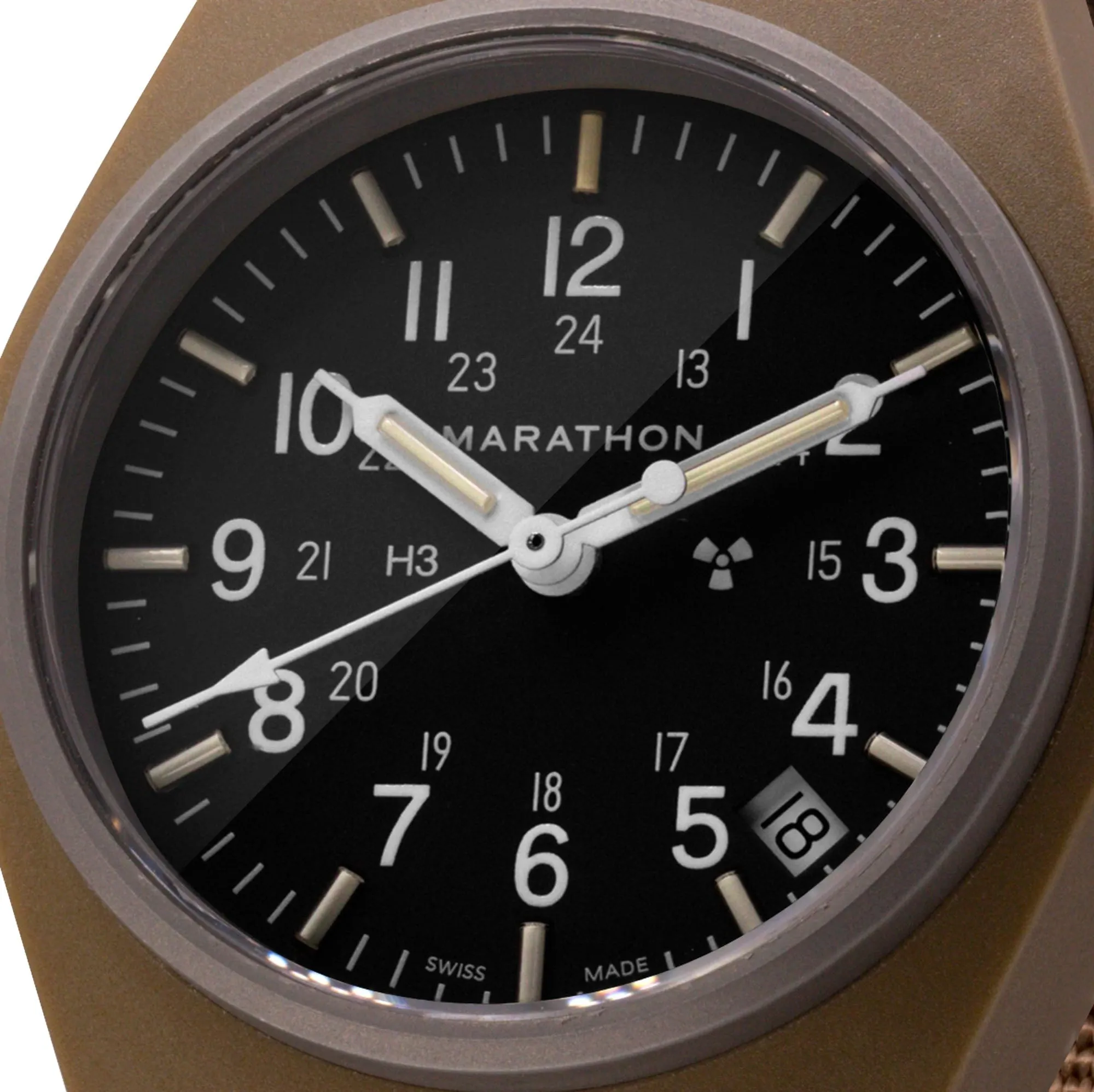 MAR Watch General Purpose Desert Tan Quartz With Date GPQ