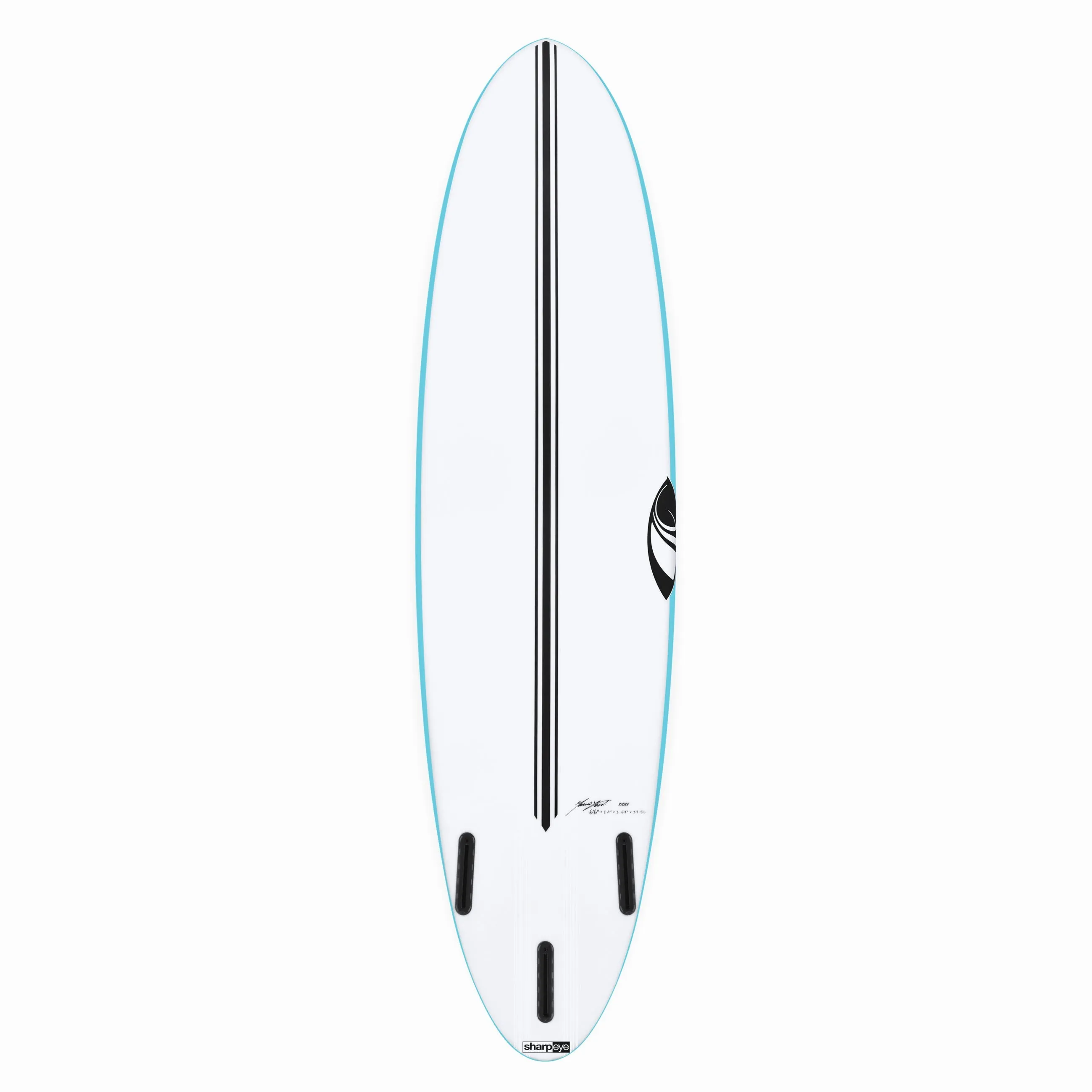 MIDGICIAN (E3 LITE) 6'8" x 20.5 X 2.68 - 39.30L, Round, 3x  FCS 2 Fin Boxes, Epoxy E3 - ID:852288