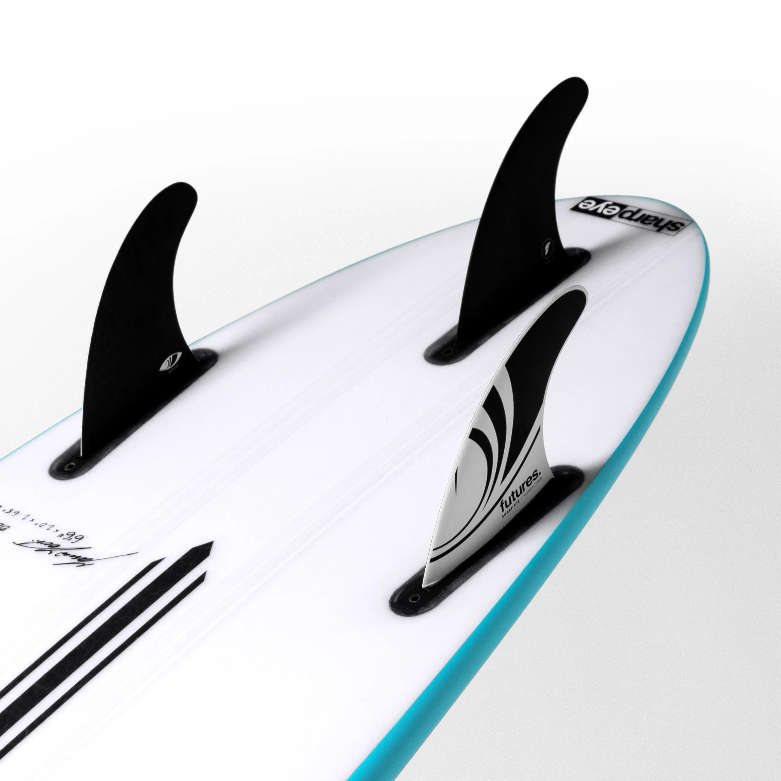 MIDGICIAN (E3 LITE) 6'8" x 20.5 X 2.68 - 39.30L, Round, 3x  FCS 2 Fin Boxes, Epoxy E3 - ID:852288