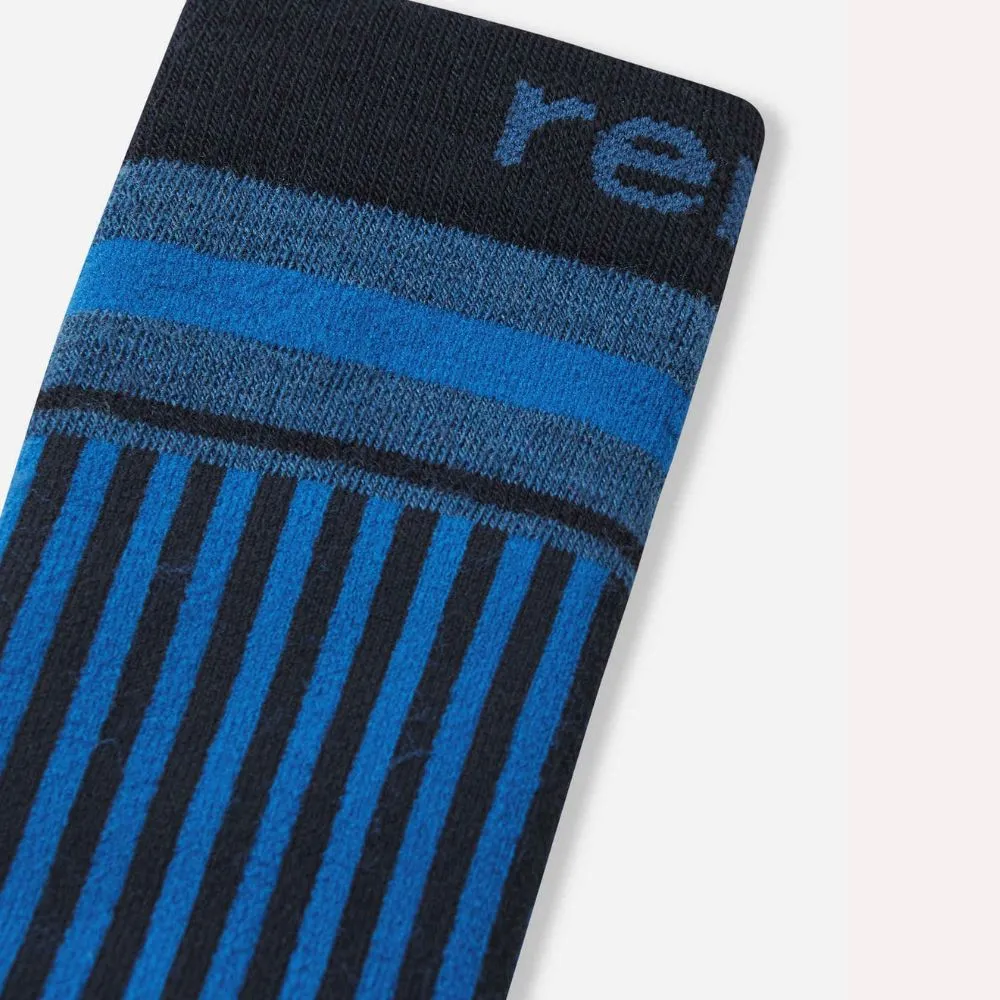 Reima Frotee Kids Ski Socks, Soft Navy