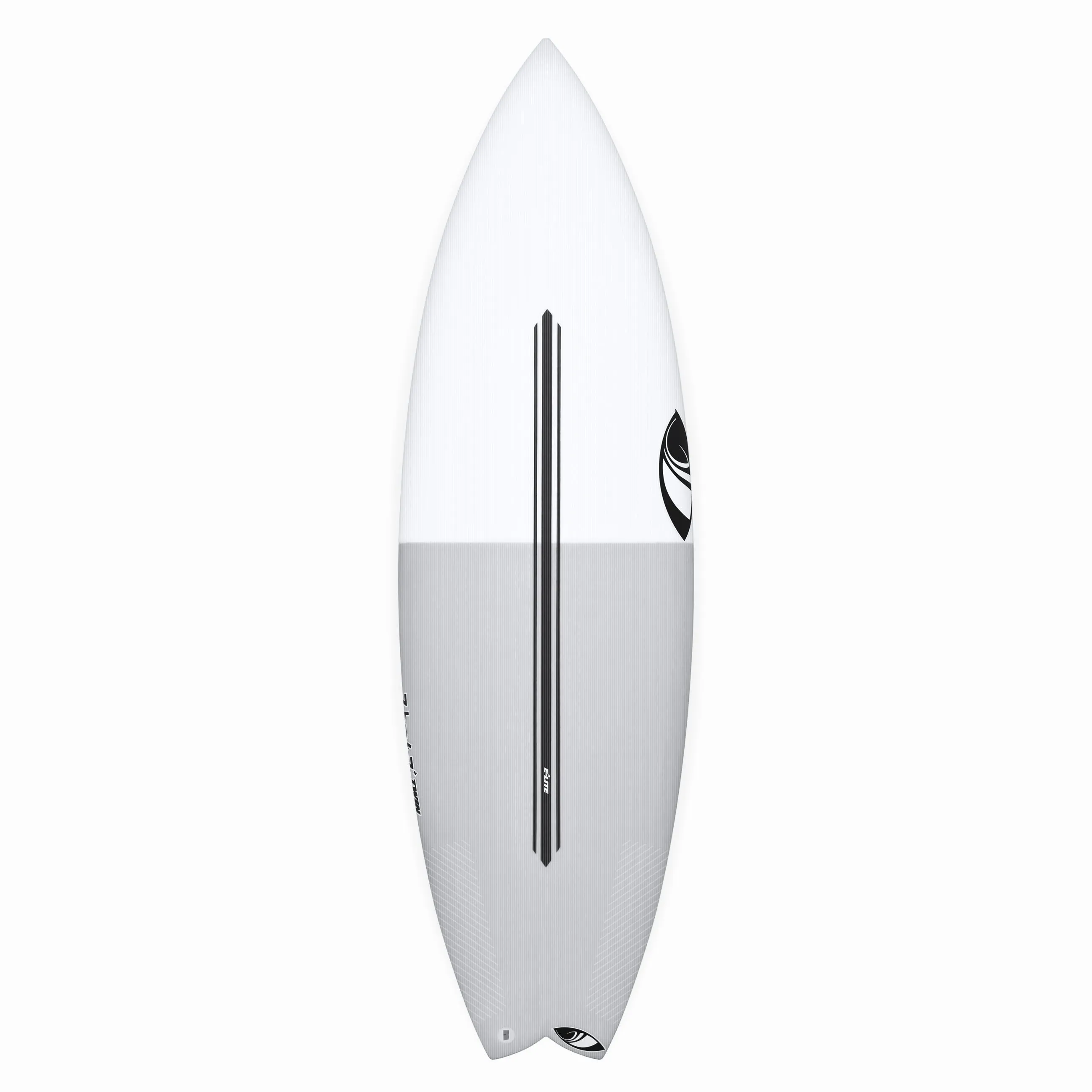 TWIN TURBO (E3 LITE) 5'8" x 19.63 X 2.5 - 30.00L, Swallow, 3x  FCS 2 Fin Boxes, Epoxy E3 - ID:875751