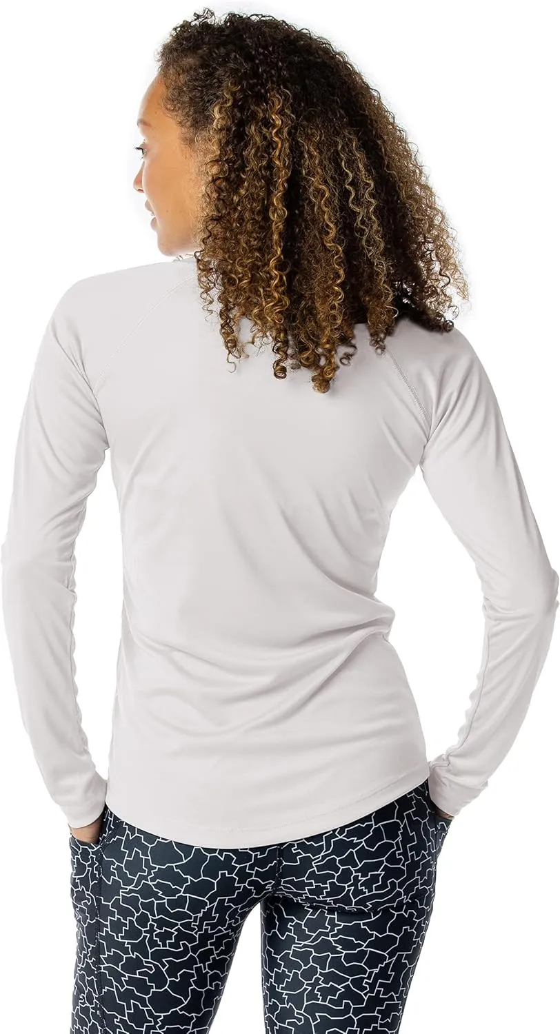 Vapor Apparel Womens UPF 50  UV Sun Protection Long Sleeve Performance Regular Fit T-Shirt for Sports and Outdoor