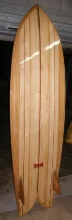 Wood Surfboard Kit - 6'10" KingFish